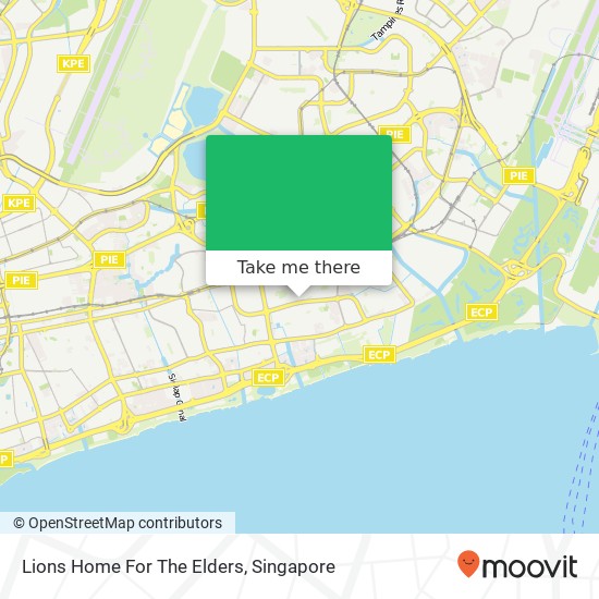 Lions Home For The Elders map
