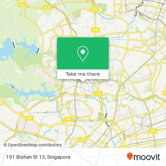 191 Bishan St 13地图