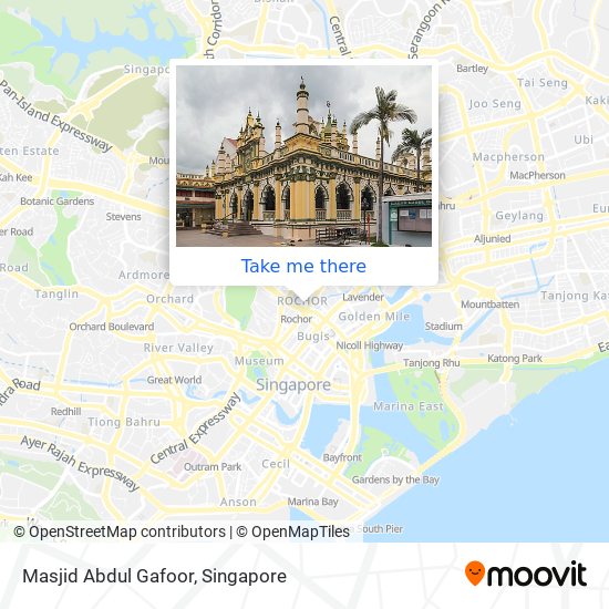Masjid Abdul Gafoor map