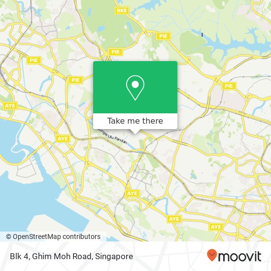 Blk 4, Ghim Moh Road map