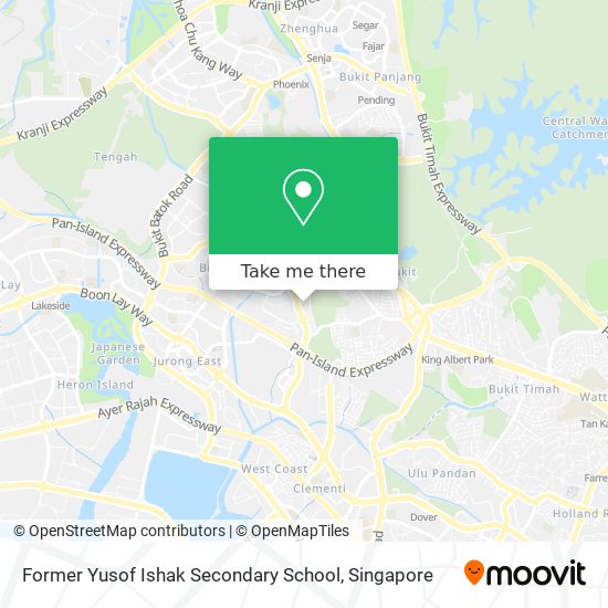 Former Yusof Ishak Secondary School地图