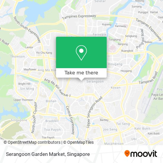 Serangoon Garden Market map