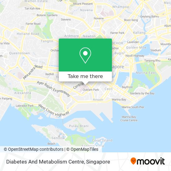 Diabetes And Metabolism Centre map