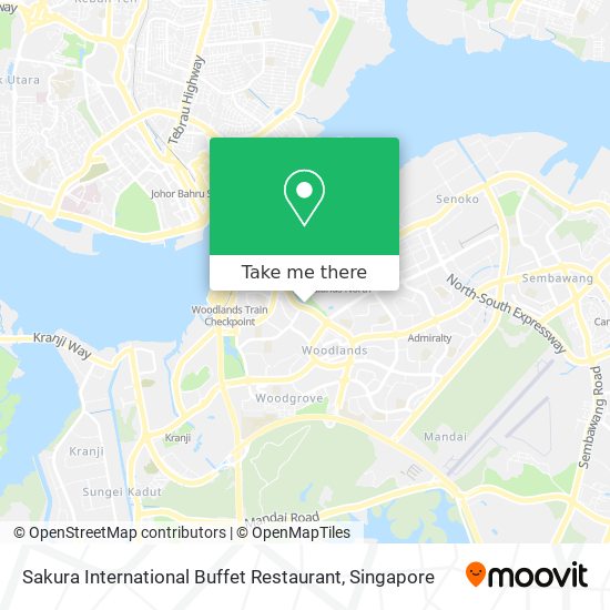 Sakura International Buffet Restaurant map