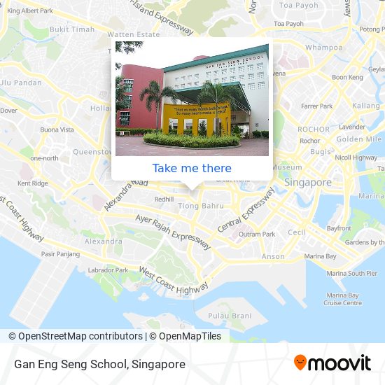 Gan Eng Seng School map