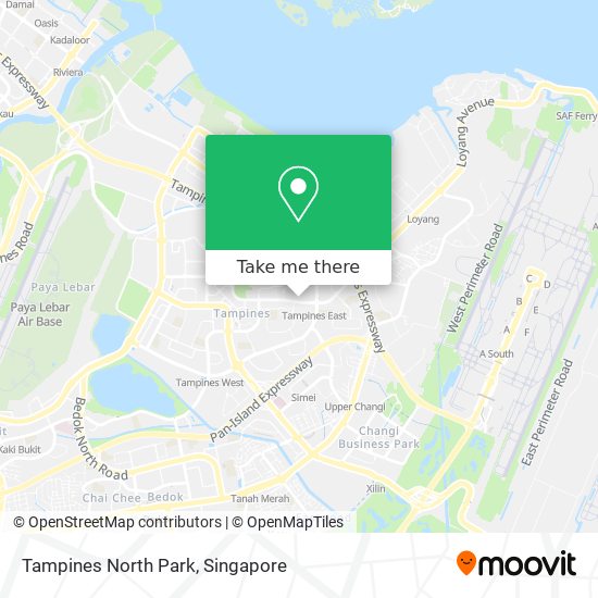 Tampines North Park地图