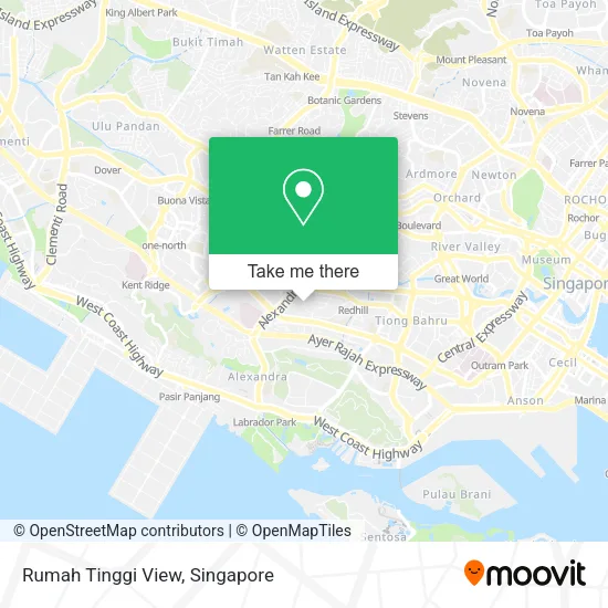 Rumah Tinggi View地图