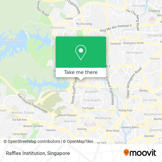 Raffles Institution地图