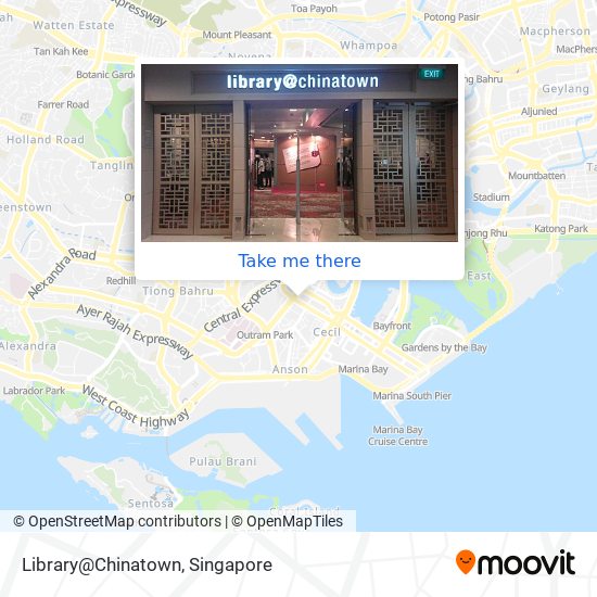 Library@Chinatown map