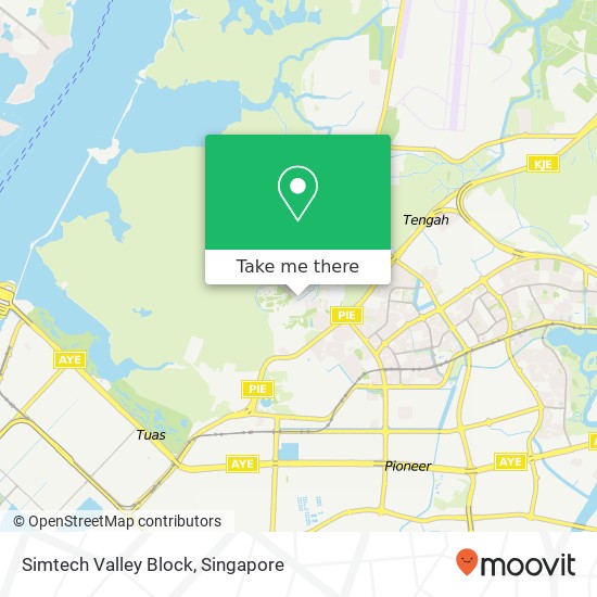 Simtech Valley Block map