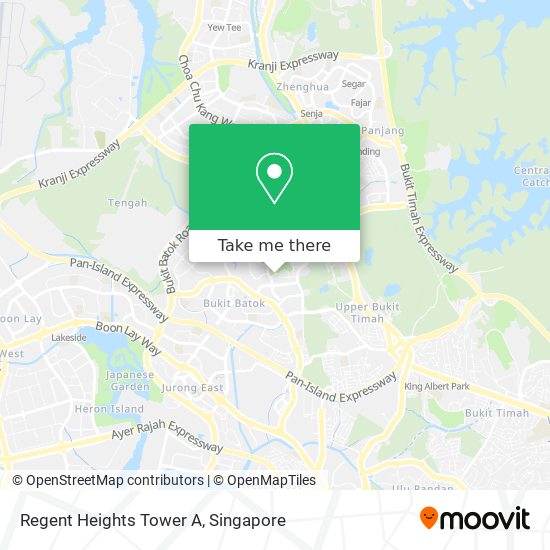 Regent Heights Tower A map