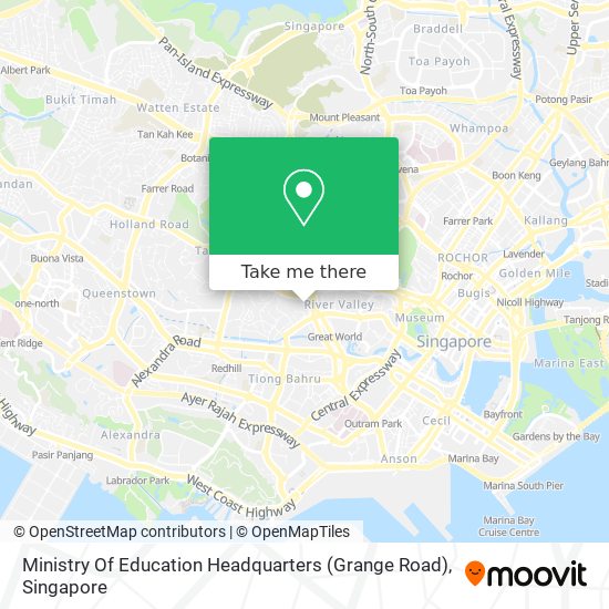 Ministry Of Education Headquarters (Grange Road) map