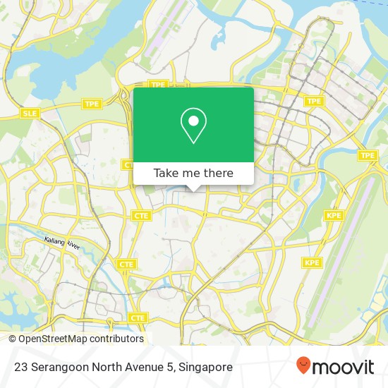 23 Serangoon North Avenue 5 map