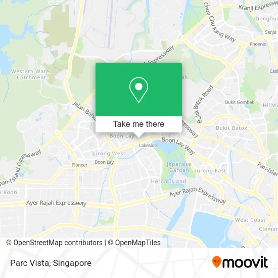 Parc Vista map