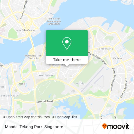 Mandai Tekong Park地图