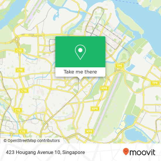 423 Hougang Avenue 10 map