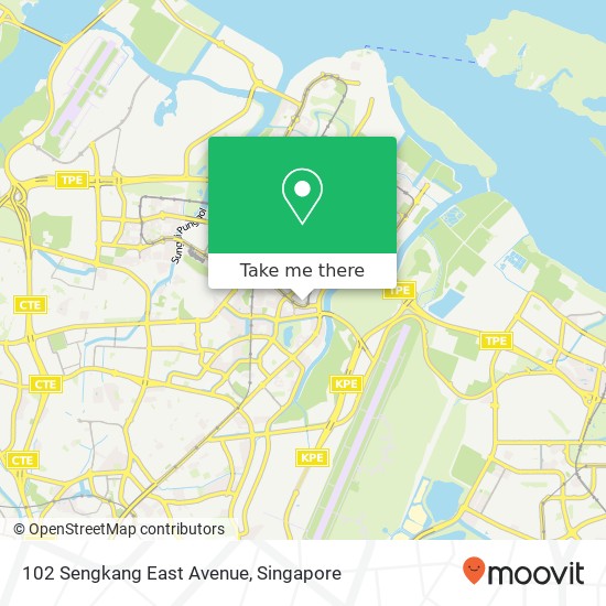 102 Sengkang East Avenue map