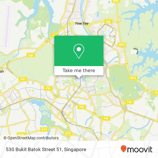 530 Bukit Batok Street 51地图