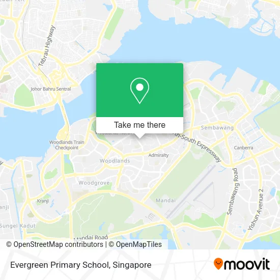 Evergreen Primary School地图