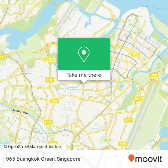965 Buangkok Green map