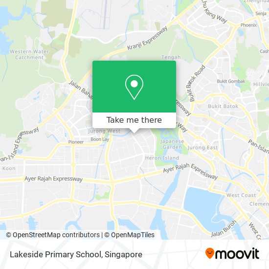 Lakeside Primary School map