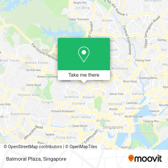 Balmoral Plaza map