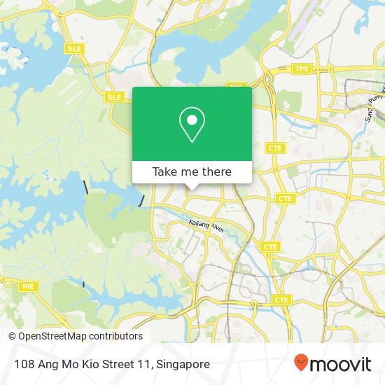 108 Ang Mo Kio Street 11 map