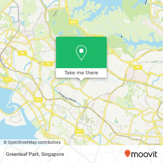 Greenleaf Park map