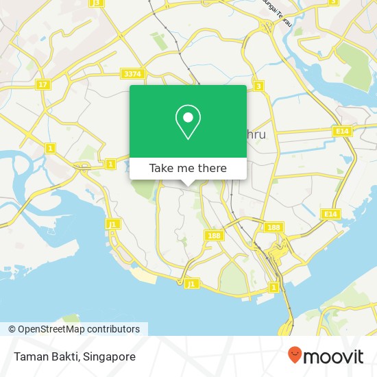 Taman Bakti map