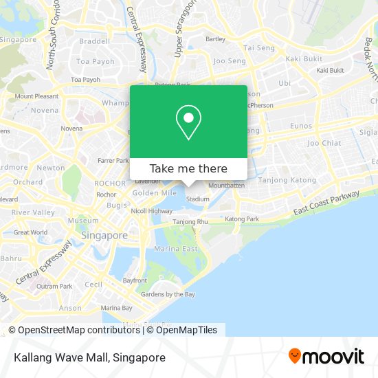 Kallang Wave Mall map