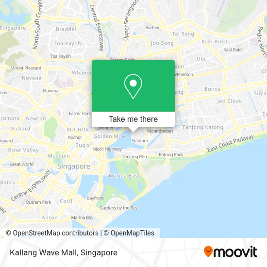 Kallang Wave Mall地图