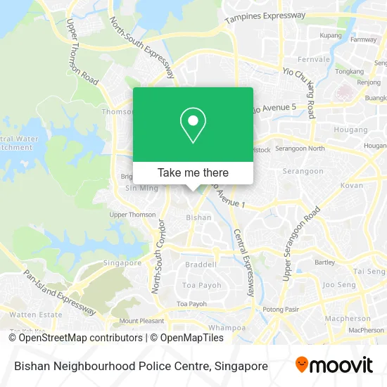 Bishan Neighbourhood Police Centre地图