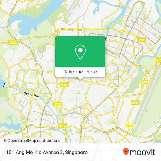 101 Ang Mo Kio Avenue 3 map