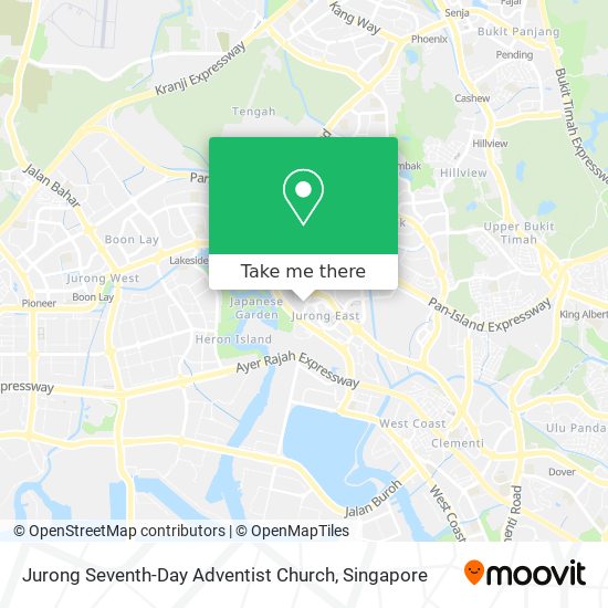 Jurong Seventh-Day Adventist Church map