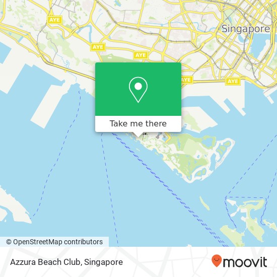 Azzura Beach Club地图