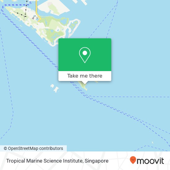 Tropical Marine Science Institute map