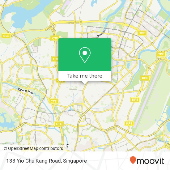 133 Yio Chu Kang Road地图