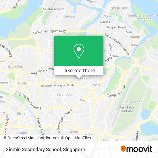 Xinmin Secondary School map