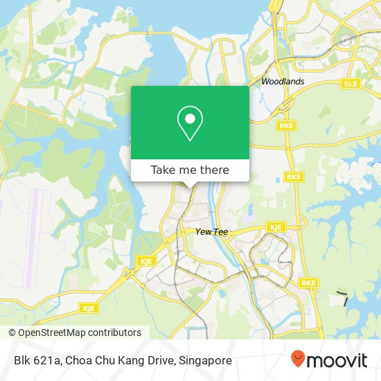 Blk 621a, Choa Chu Kang Drive地图