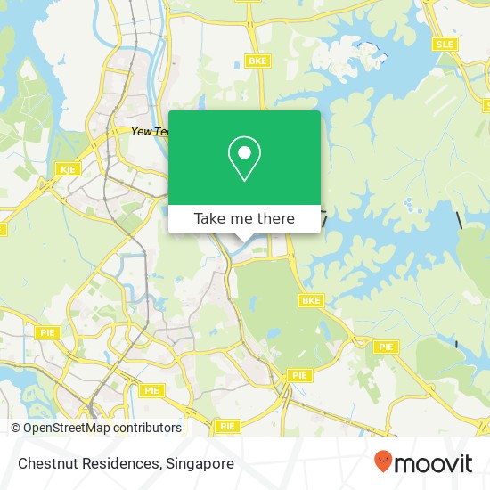 Chestnut Residences map