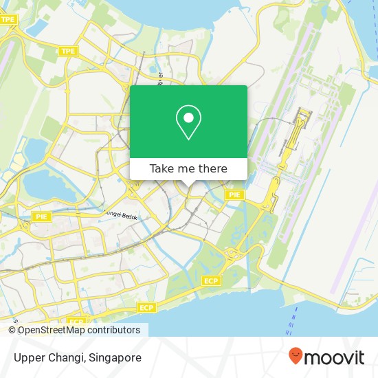 Upper Changi map