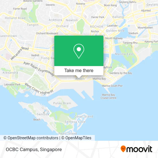 OCBC Campus地图