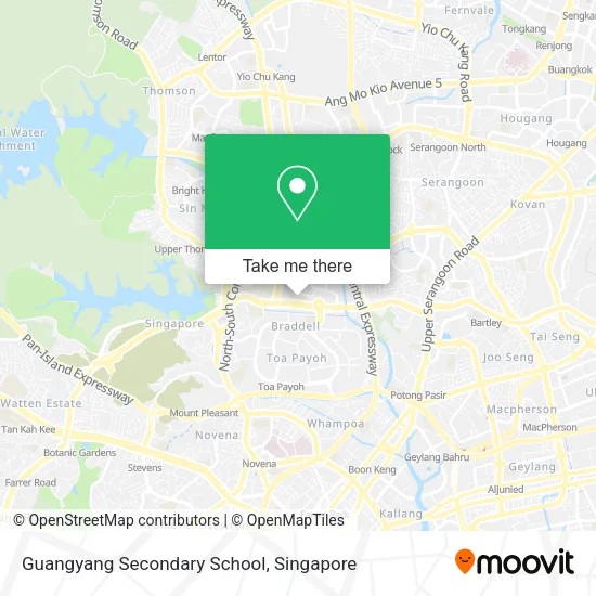 Guangyang Secondary School地图
