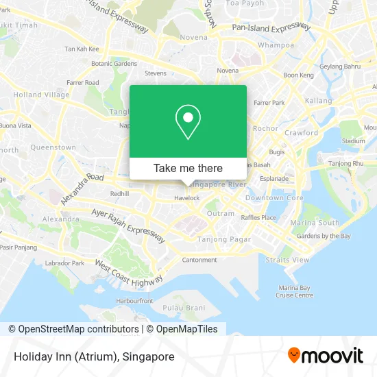 How to Get to Holiday Inn (Atrium) in Singapore by Metro or Bus?