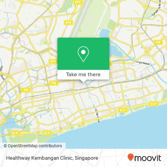 Healthway Kembangan Clinic地图