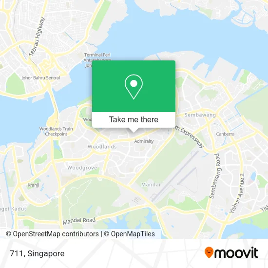 711 map