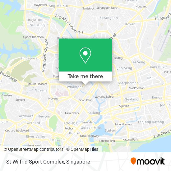 St Wilfrid Sport Complex地图