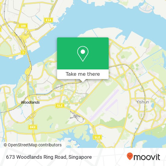 673 Woodlands Ring Road地图