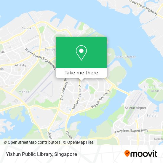 Yishun Public Library地图