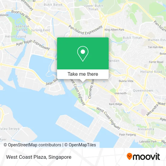 West Coast Plaza map